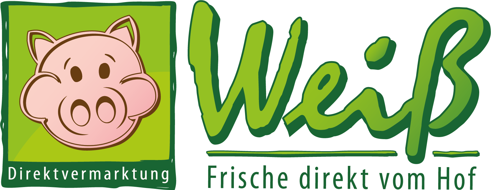 Weiß Direktvermarktung von Wurst und Fleisch